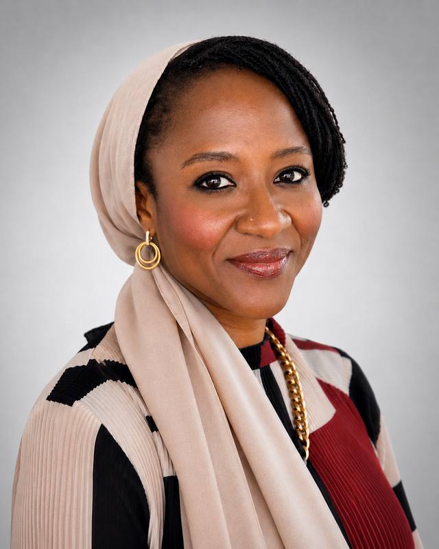 Portrait of Ameena Aliyu-Beighton.